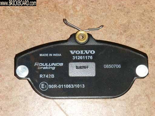 Volvo 900 -- Girling front brakes