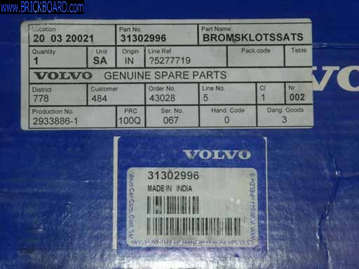 Volvo 900 -- Girling front brakes