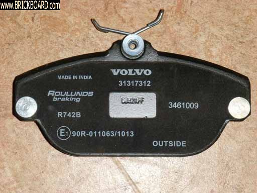Volvo 900 -- Girling front brakes