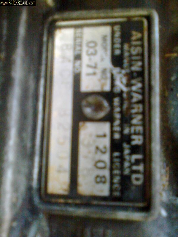 Volvo 200 -- AW-71 core rebuild