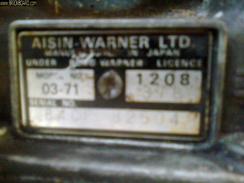 Volvo 200 -- AW-71 core rebuild