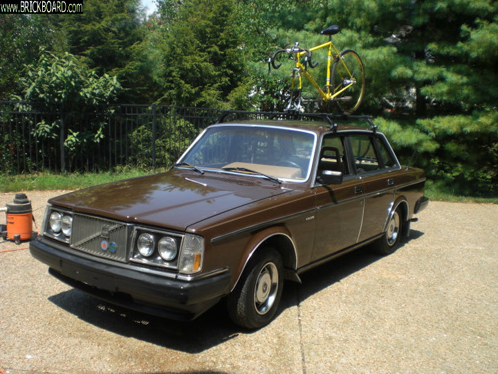 Volvo  -- Brownie goes to college