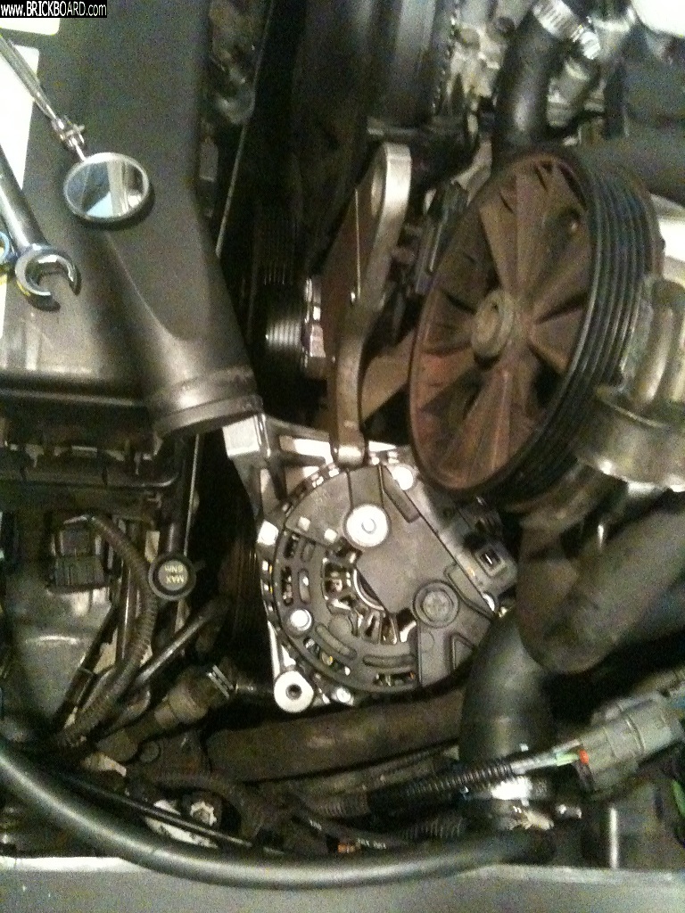 Volvo XC --  Replacing Alternator