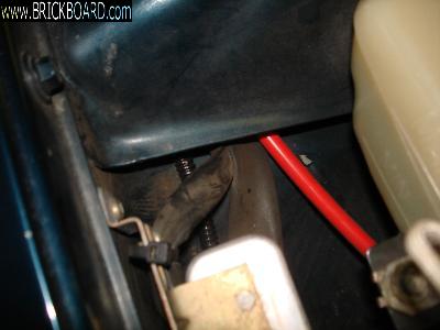 Volvo 200 -- 240 - snaking wire for fender blinkers