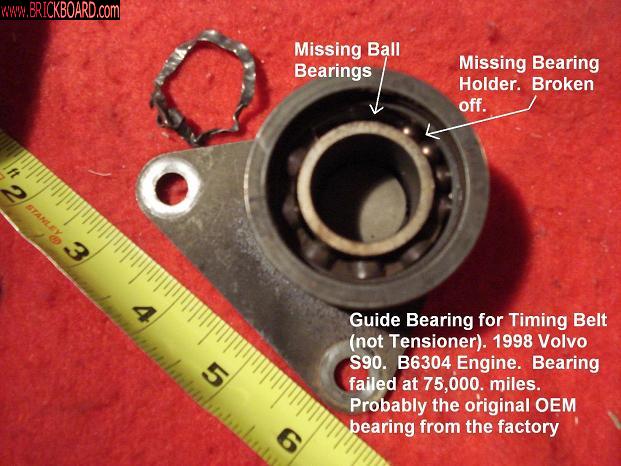Volvo S90-V90 -- S90 / TIMING BELT FAILURE, GUIDE BEARING FAILED
