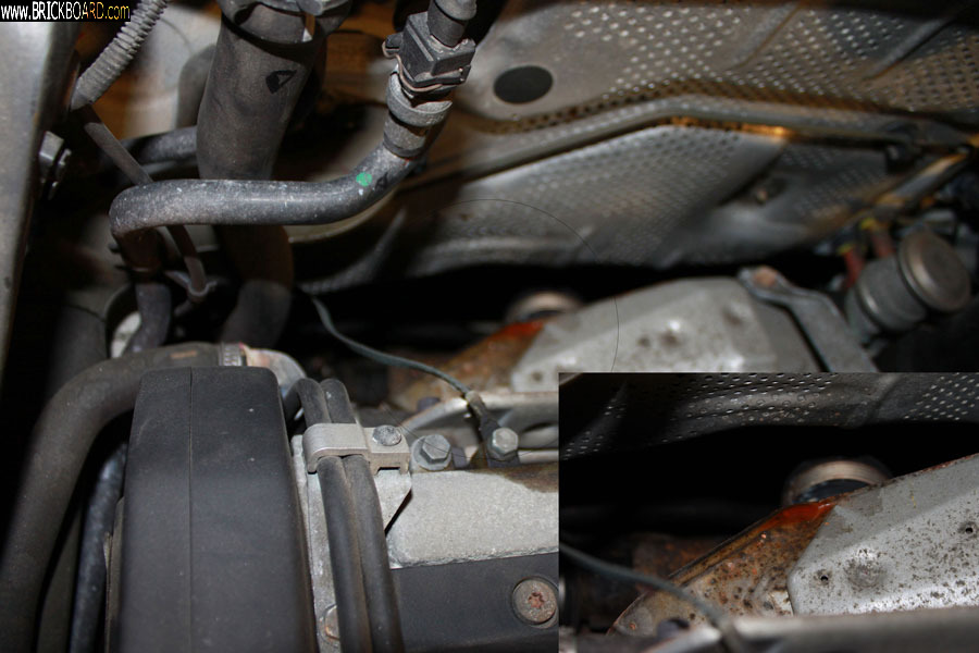 Volvo S70 -- Oil in Engine Bay