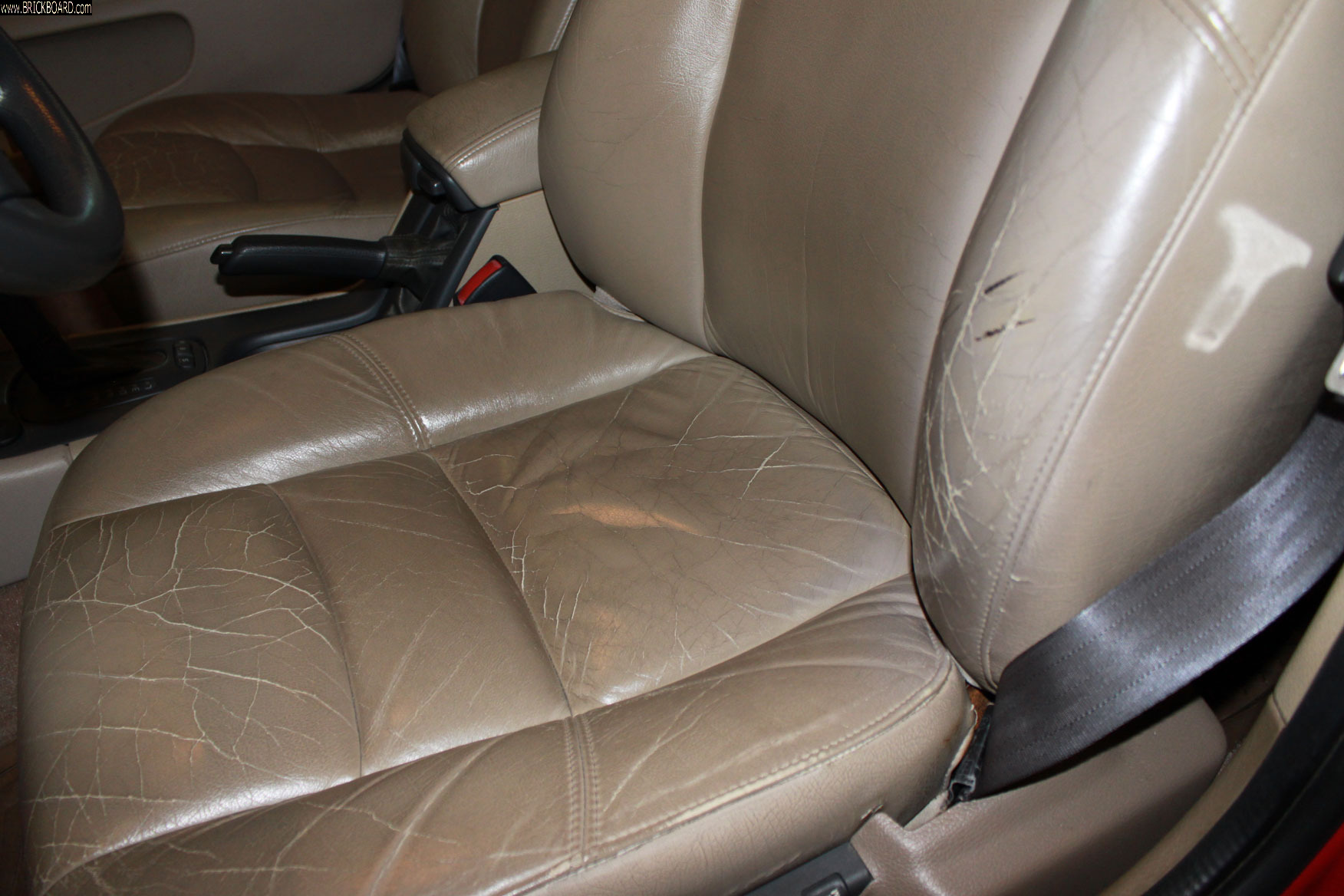 Volvo S70 -- Cracked Leather seats
