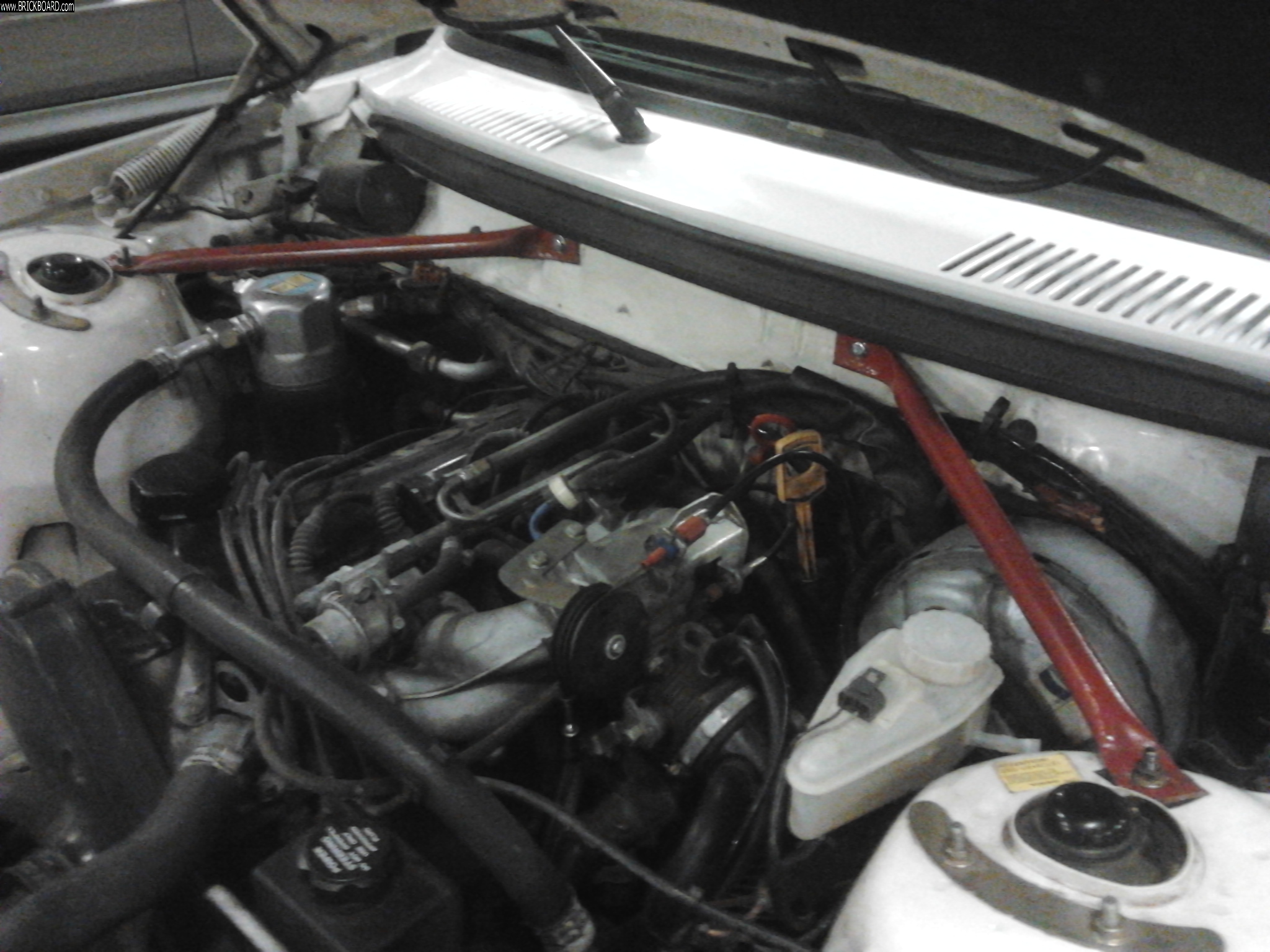 Volvo 200 -- Home Made Strut Braces