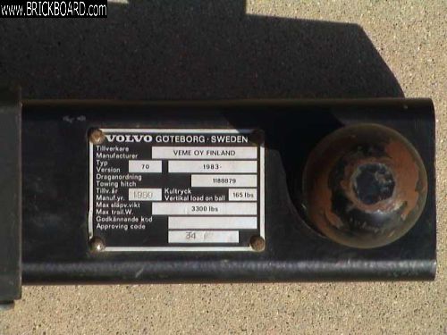 Volvo 700 -- Volvo Hitch