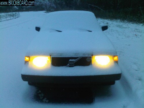 Volvo  -- Snow In NC