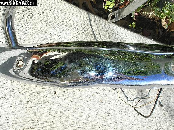 Volvo  -- PV544 rear Bumper L Side