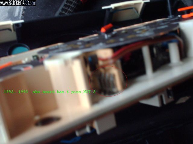 Volvo  -- 1992_3 abs cluster board
