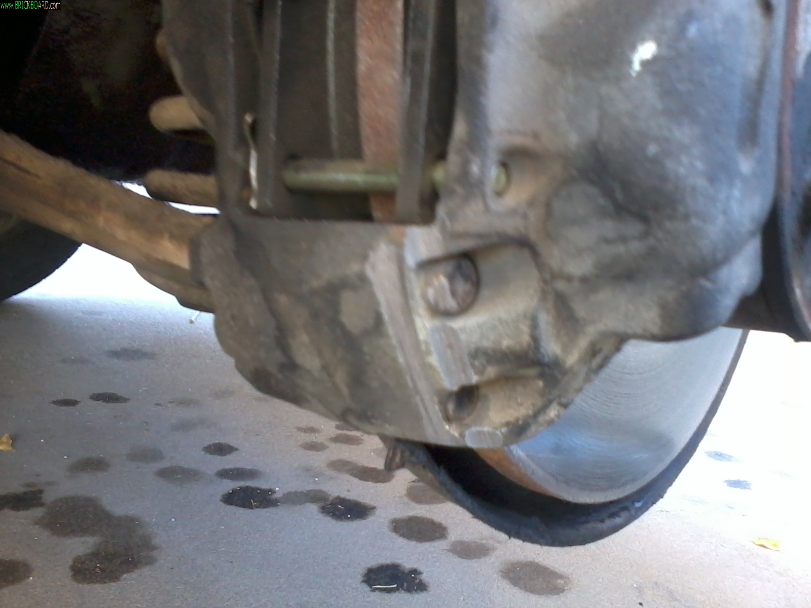 Volvo 120-130 -- Caliper Wheel Rub
