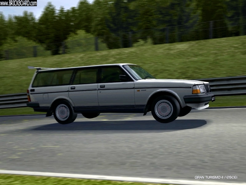 Volvo 200 -- 1991 Volvo 240 airborne
