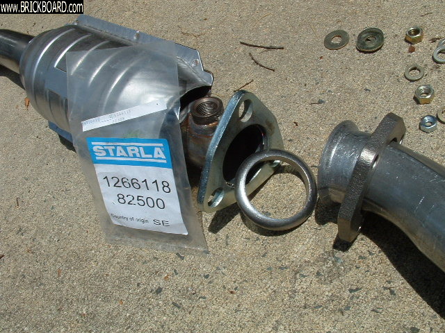 Volvo 200 -- Starla Down pipe