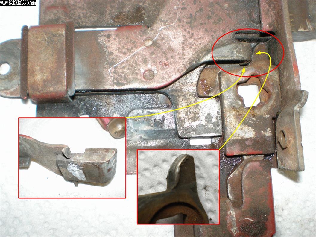 Volvo 444-544 -- PV544 Door Latch