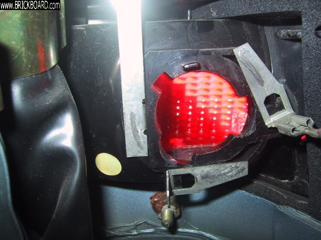 Volvo 200 -- Wagon tail light that has been messed with