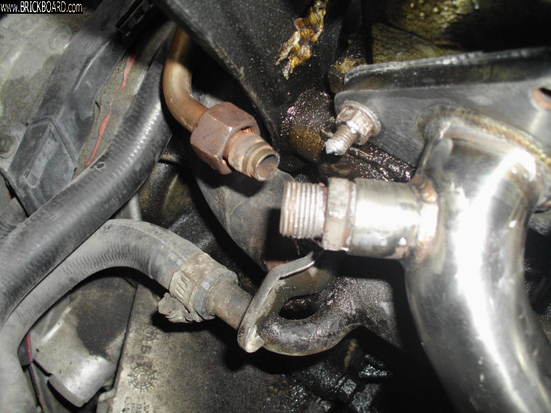 Volvo 850 -- Aftermarket Manifold EGR fitting