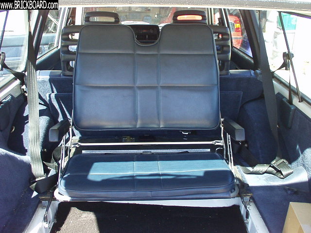 Volvo 700 -- Wagon 3rd Row Seat Rear Bench Child Seat