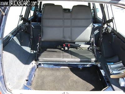Volvo 700 -- Wagon 3rd Row Seat Rear Bench Child Seat
