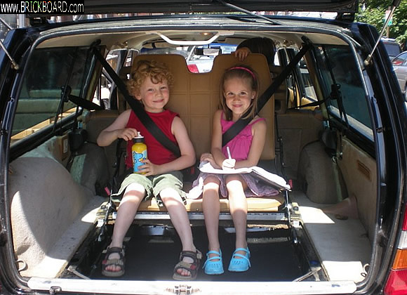 Volvo 700 -- Wagon 3rd Row Seat Rear Bench Child Seat