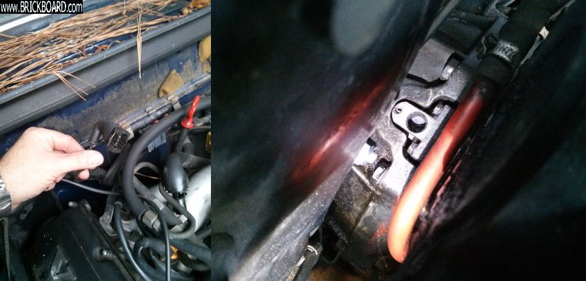Volvo 200 -- crankshaft position sensor