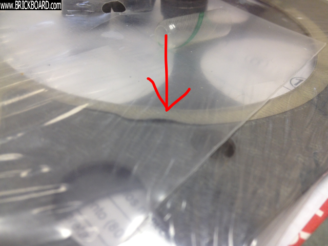 Volvo  -- damaged gasket