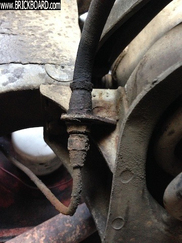Volvo 120-130 -- Brake Hard Line