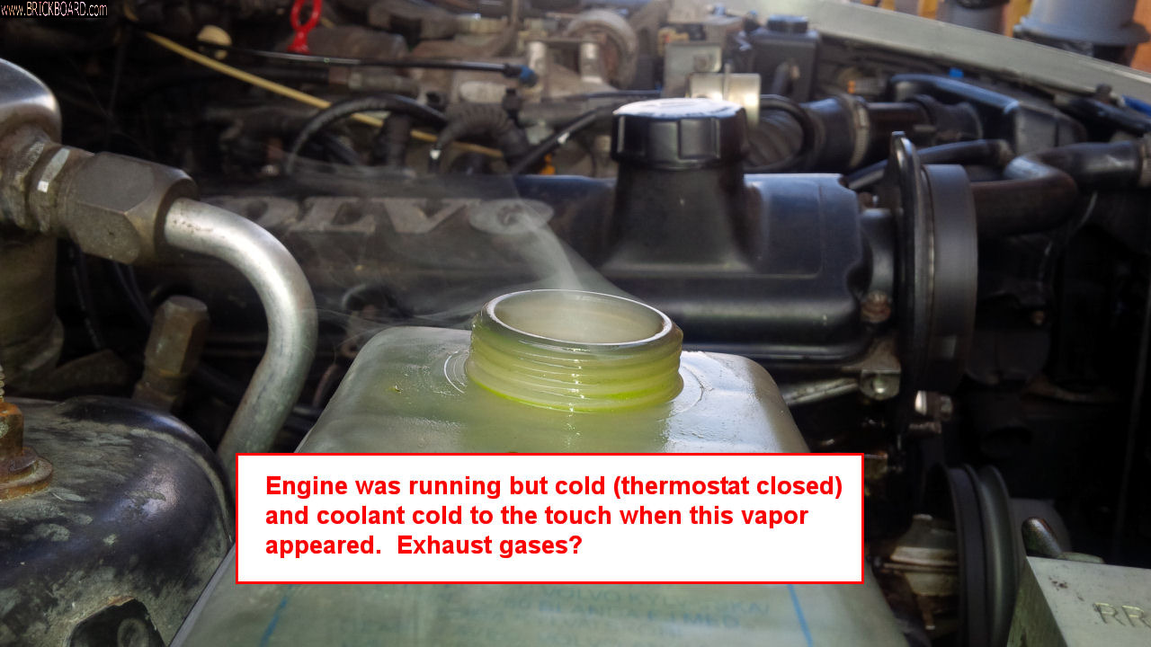Volvo 900 -- Green Slime and Coolant Loss