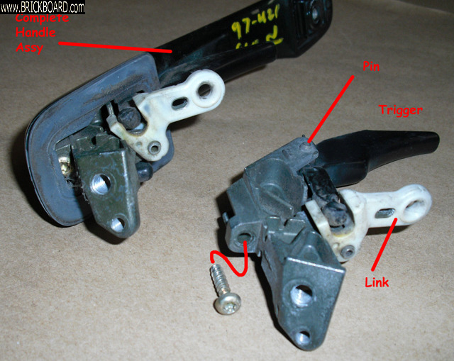 Volvo  -- door handle, S90