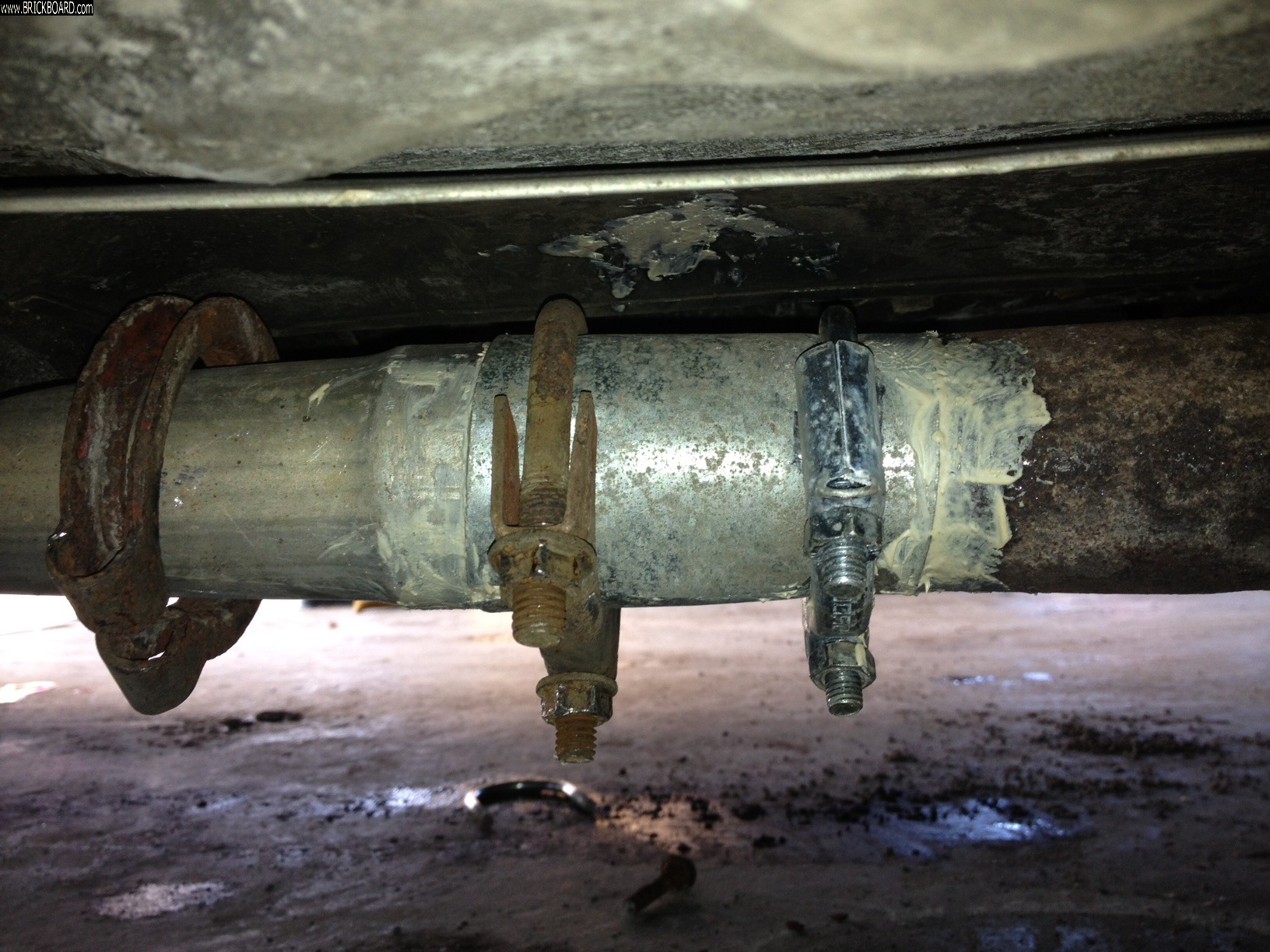 Volvo 900 -- 940 exhaust fix