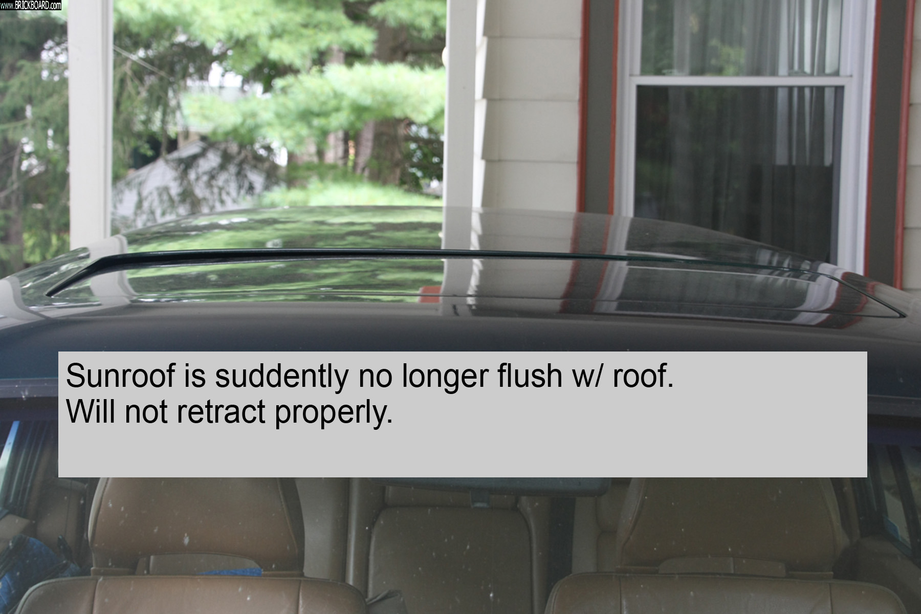 Volvo 900 -- Sunroof Misalignment Fix