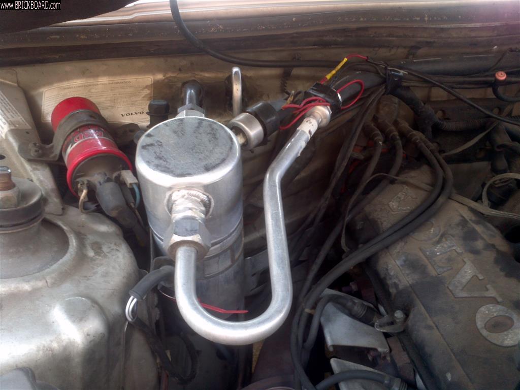 Volvo 700 -- 134a setup pic 1