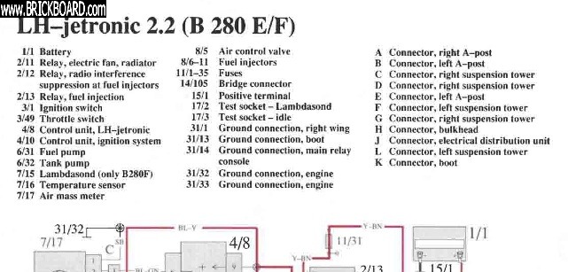 Volvo 700 -- 1989 760 b230ft wiring key radio supression