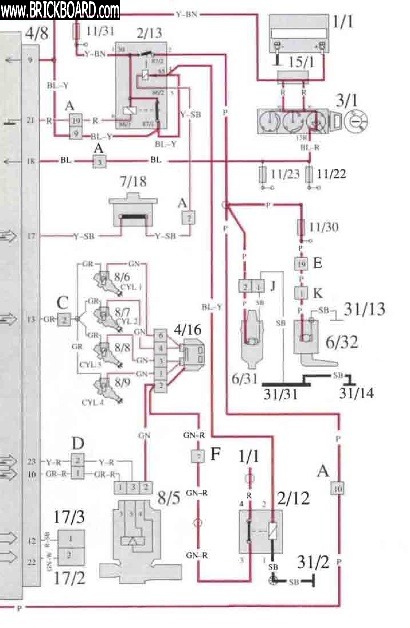 Volvo 700 -- 1989 760 wiring diagram 
