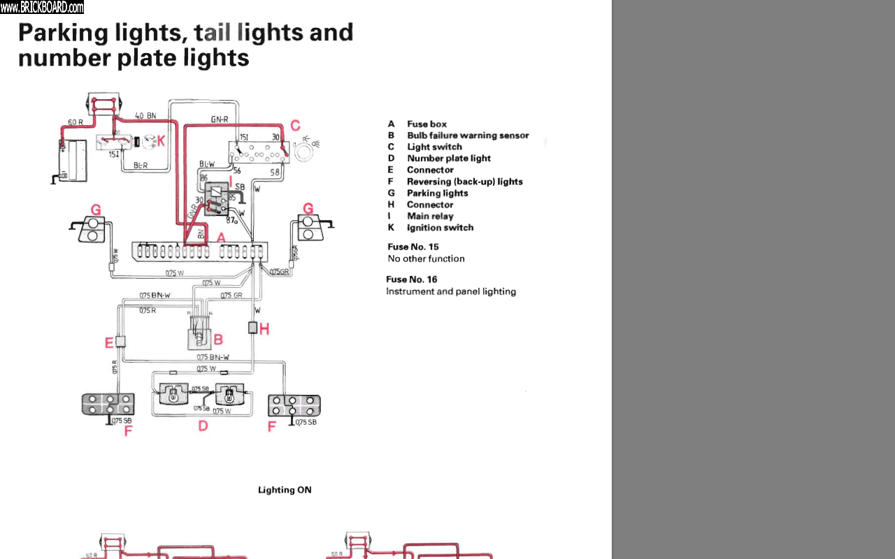 Volvo 200 -- 92 240 wiring diagram