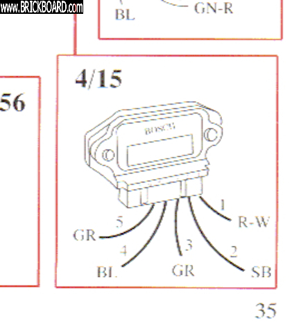 Volvo 900 -- Power stage wiring