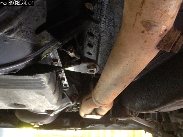 Volvo 700 -- Mystery Strap With Welded Nut