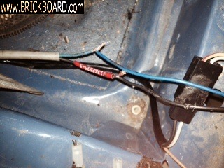 Volvo 200 -- Pump and tank wiring