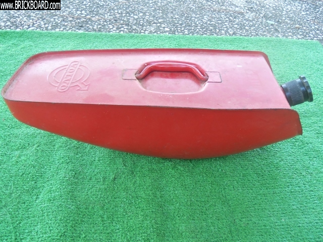 Volvo  -- accessory spare tire well gas can