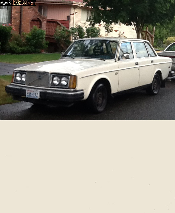 Volvo  -- 1978 4dr stick; Volvo model 244.