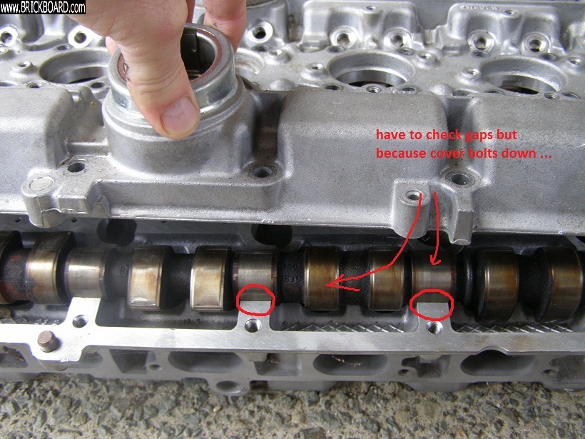 Volvo  -- XC cam shaft journal swelling