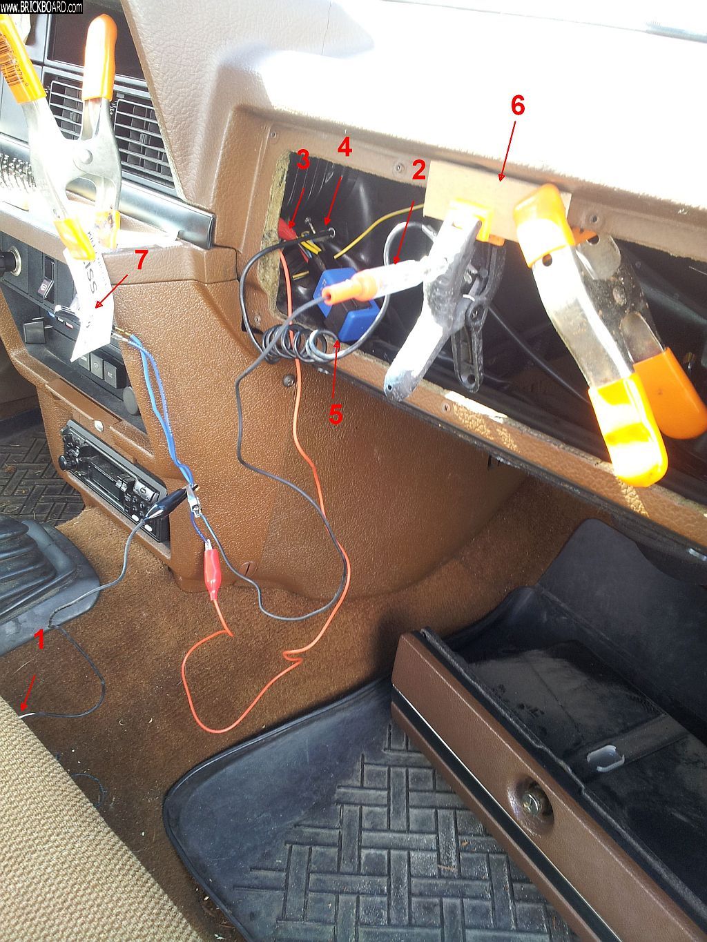 Volvo 200 -- 4th Gear Switch Bypass to test Overdrive on 240