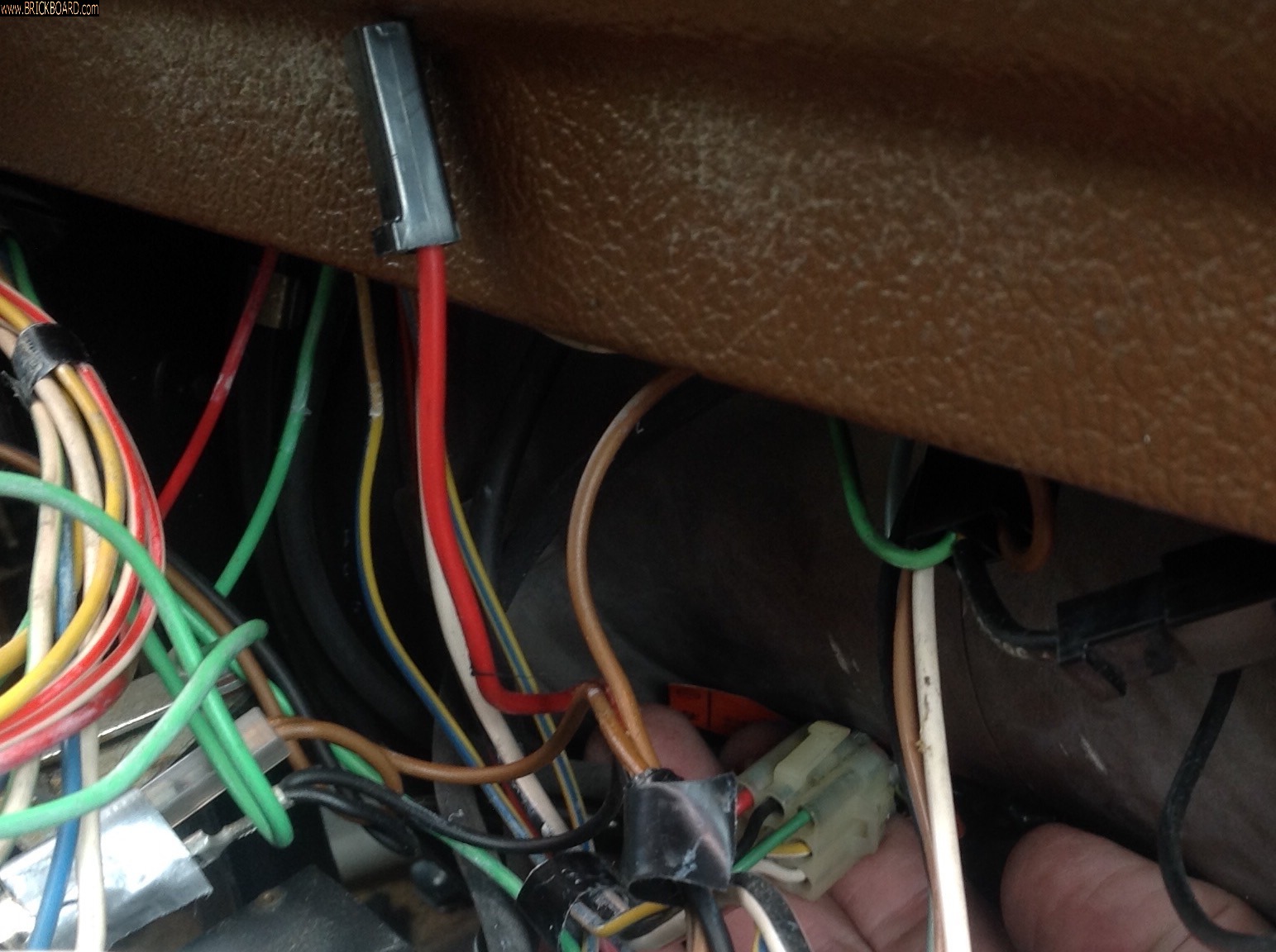 Volvo 200 -- Random loose wires