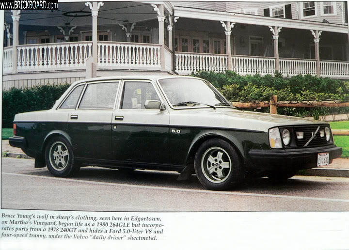 Volvo  -- 1980 244 5.0 V8