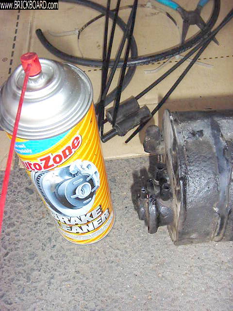 Volvo  -- 1990 Volvo 240 EVAP Canister Made by Rochester - Clean Check Valve w/ Brake Parts Cleaner?