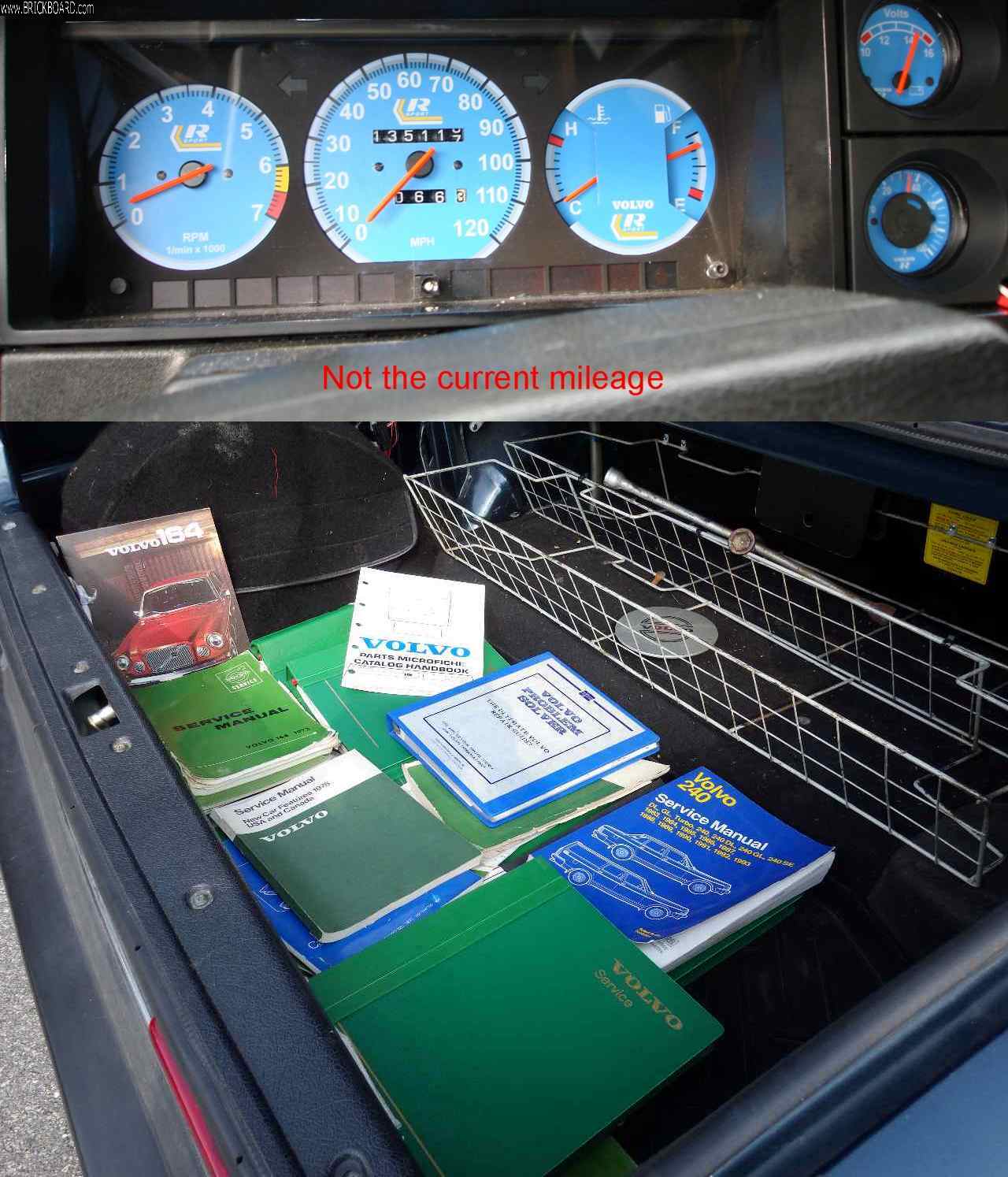 Volvo  -- 10- R-Sport gauge faces, and trunk