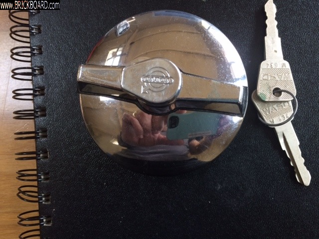 Volvo  -- Gas cap
