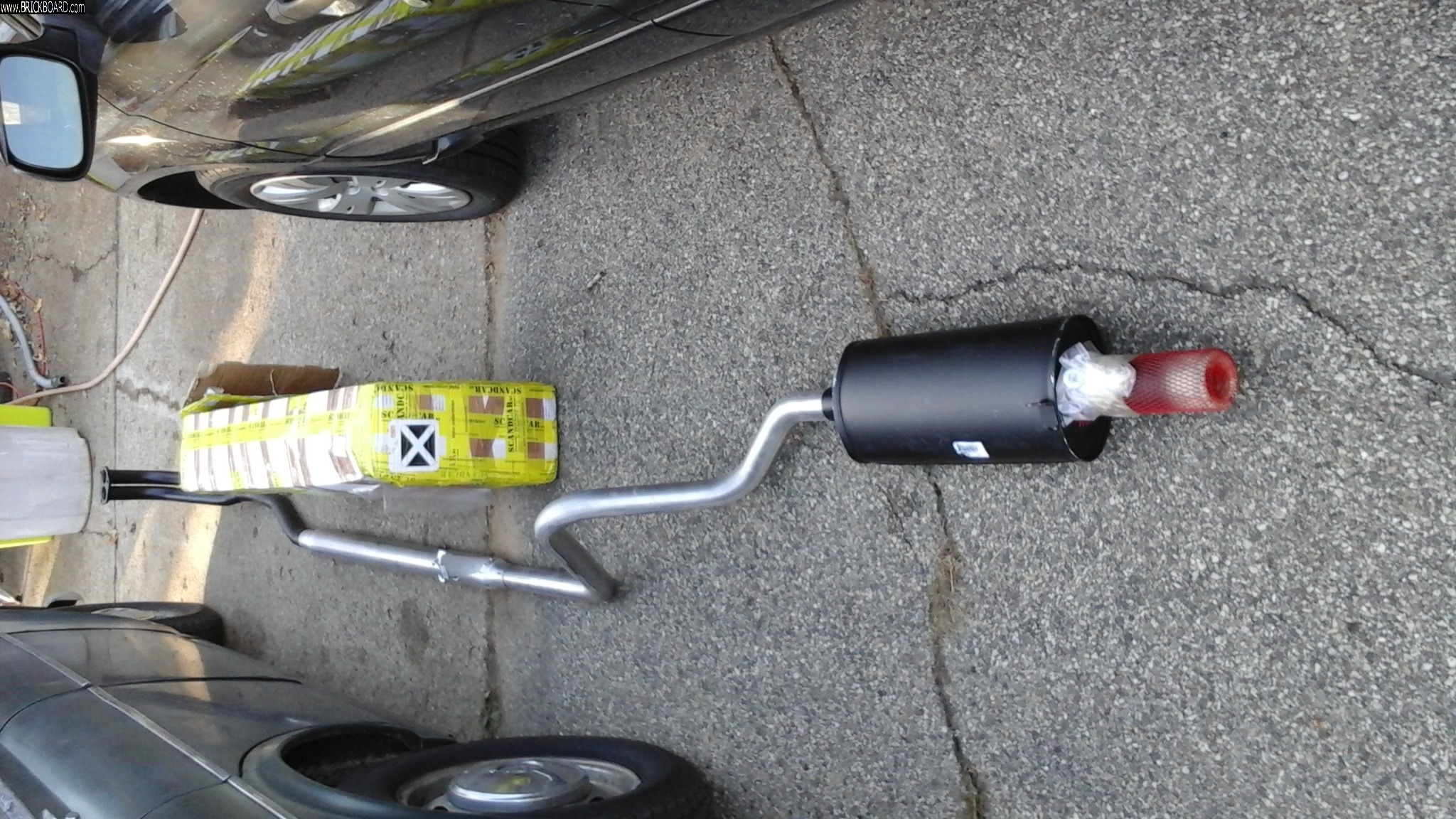Volvo 120-130 -- exhaust system 122 wagon 220 simons onderdelen 