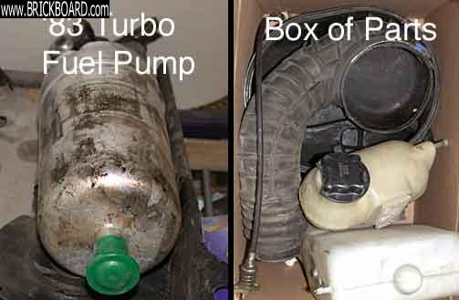 Volvo 200 -- Turbo Fuel filter For Sale